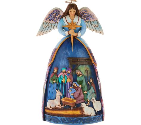 jim shore nativity large figurine.